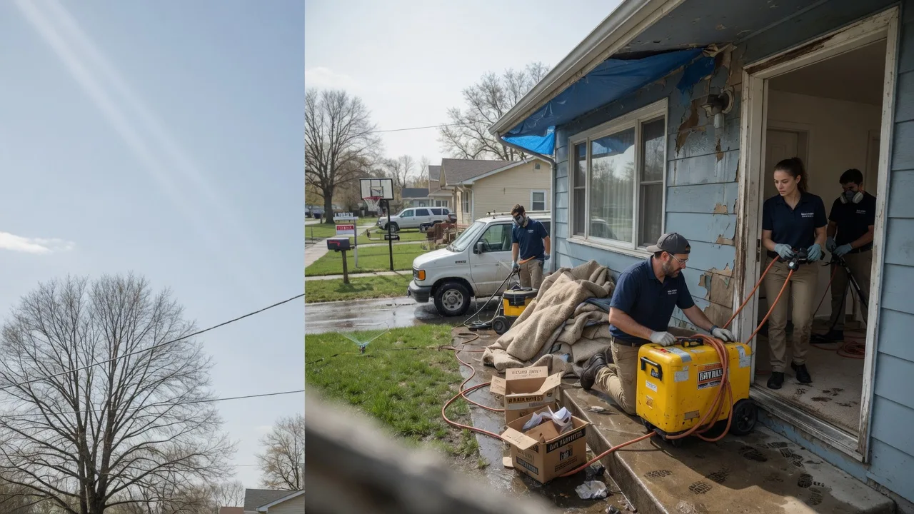 Basement Flood Cleanup in Sulphur Bluff, TX near me